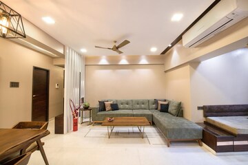 Living Room in 2 BHK Apartment at Venus CHS Worli, Worli – for Rent