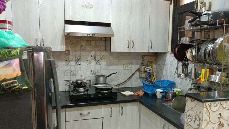 Kitchen, vaishali sector 6 2 Bedroom 848 Sq.Ft. Builder Floor In Vaishali Sector 6 Ghaziabad 8295464