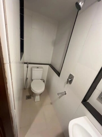 Bathroom in 4 BHK Apartment at Lodha Trump Tower, Worli – for Rent