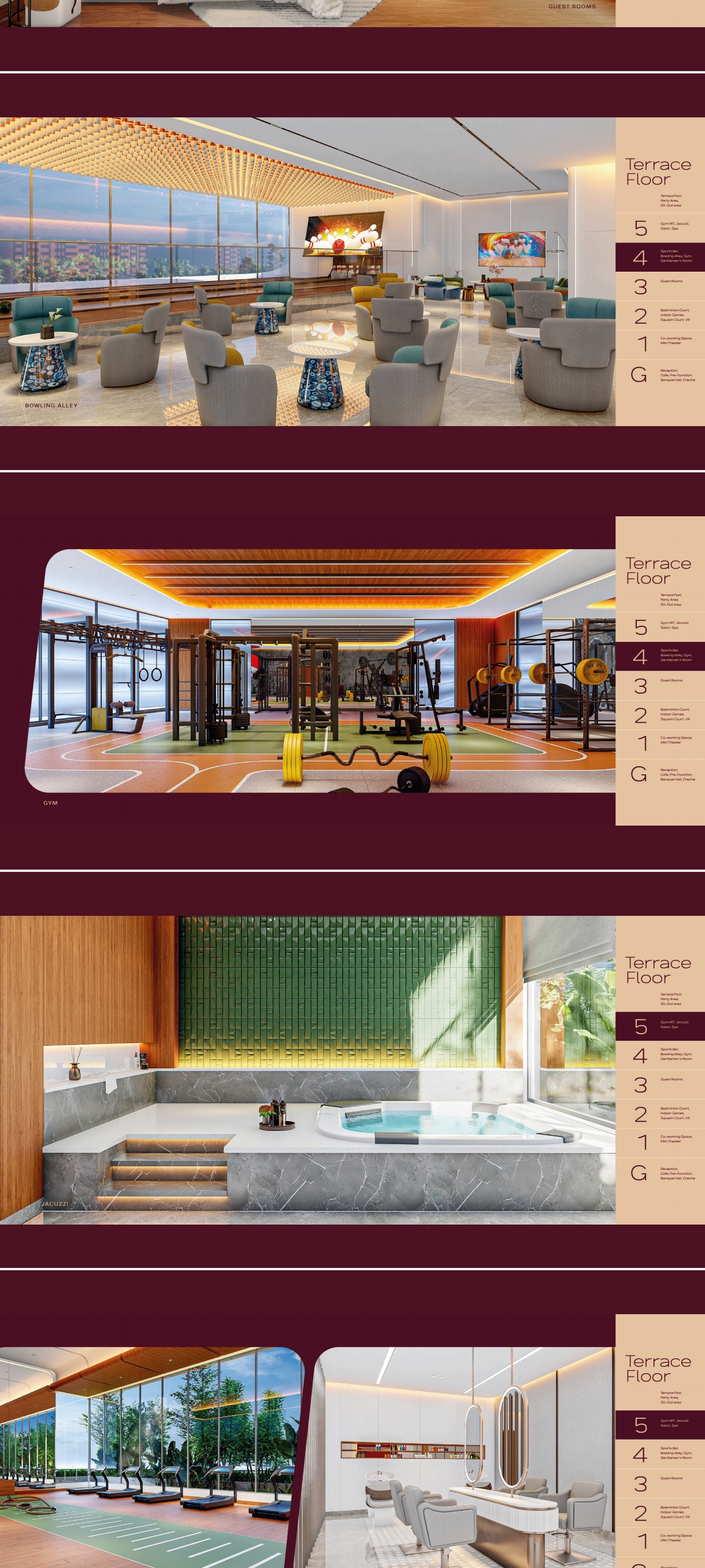 4 BHK + Pooja Room 3600 Sq.Ft. Apartment in Raghava Cinq