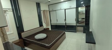 Bathroom in 3 BHK Apartment at Prestige High Fields, Gachibowli – for Rent