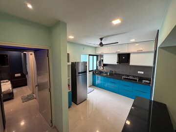 Kitchen in 3 BHK Apartment at Savvy Swaraaj Sports Living, Near Nirma University On Sg Highway – for Rent