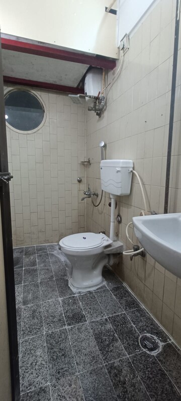 Bathroom in 2 BHK Apartment at Rustomjee Gagan Apartments, Goregaon East – for Rent