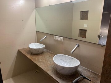 Bathroom in 4 BHK Apartment at Goyal Intercity, Memnagar – for Rent