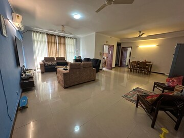 Living Room in 3.5 BHK Apartment at Ansal Valley View Estate, Gwal Pahari – for Rent