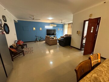 Living Room in 3.5 BHK Apartment at Ansal Valley View Estate, Gwal Pahari – for Rent
