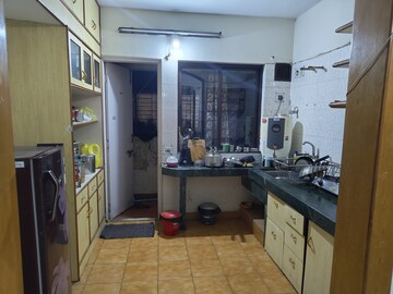 Kitchen in 3 BHK Apartment at Ruikar Akashganga, Aundh – for Rent