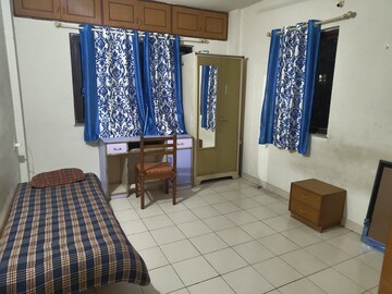 Bedroom in 3 BHK Apartment at Ruikar Akashganga, Aundh – for Rent
