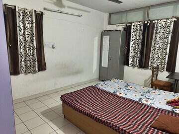 Bedroom in 3 BHK Apartment at Ruikar Akashganga, Aundh – for Rent