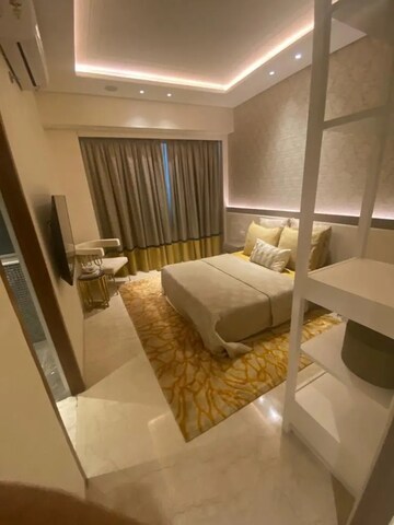 Living Room in 4 BHK Apartment at Lodha Trump Tower, Worli – for Rent