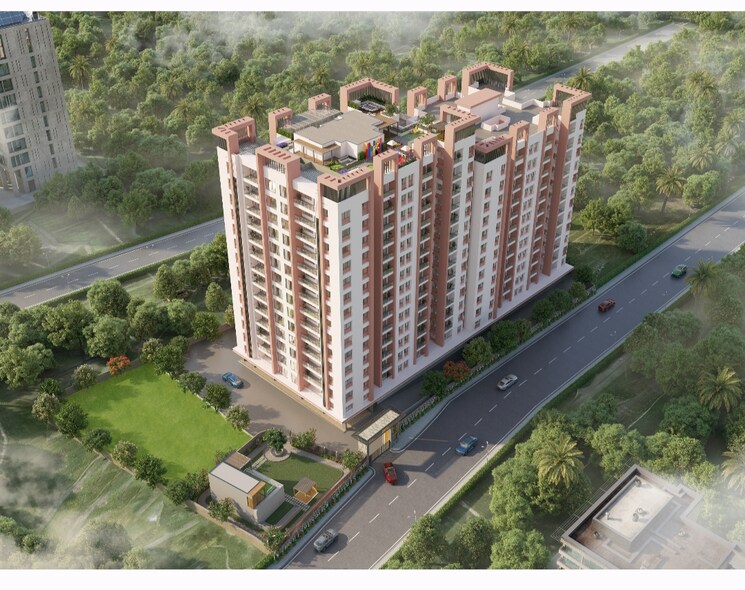 Exterior View, menlo-joywoods 2 Bedroom 828 Sq.Ft. Apartment In Bavdhan Pune 8295685