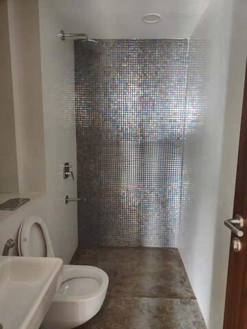 Bathroom in 3 BHK Apartment at Lodha Kiara, Worli – for Rent