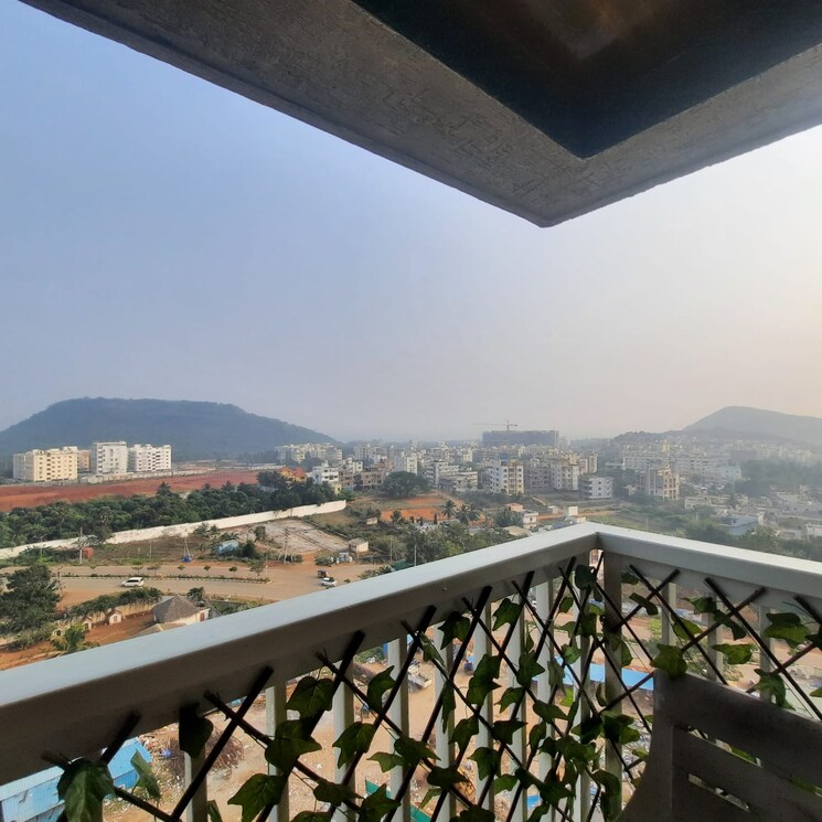 Balcony, mk-one 3 Bedroom 2900 Sq.Ft. Apartment In Yendada Vizag 8295734