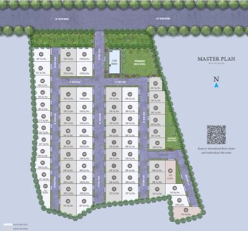 Master Plan in 3 BHK Villa at Kollur – for Sale