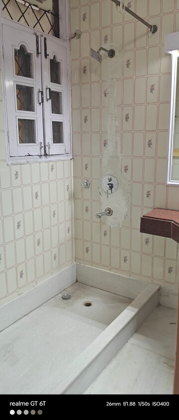 Bathroom in 2 BHK Builder Floor at Shivalik Colony – for Rent