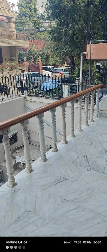Balcony in 2 BHK Builder Floor at Shivalik Colony – for Rent