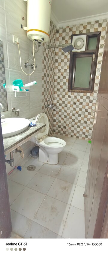 Bathroom in 2 BHK Builder Floor at Malviya Nagar – for Rent