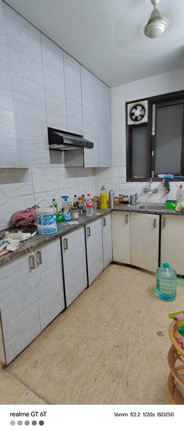 Kitchen in 2 BHK Builder Floor at Malviya Nagar – for Rent