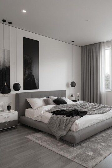 Bedroom in 3 BHK Apartment at Srijan Nirvana, Rajpur – for Sale