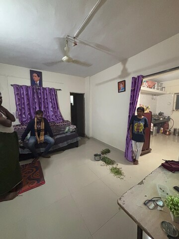 Living Room in 1 RK Apartment at Sawant Plaza, Dhankawadi – for Rent