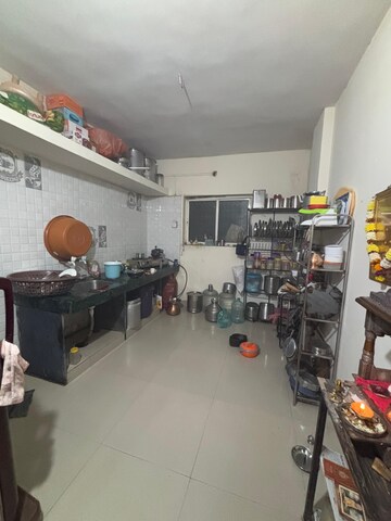 Master Bedroom in 1 RK Apartment at Sawant Plaza, Dhankawadi – for Rent