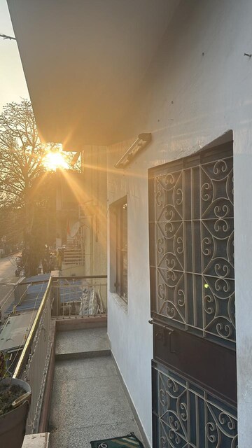 Balcony in 3 BHK Independent House at Janakpuri – for Rent