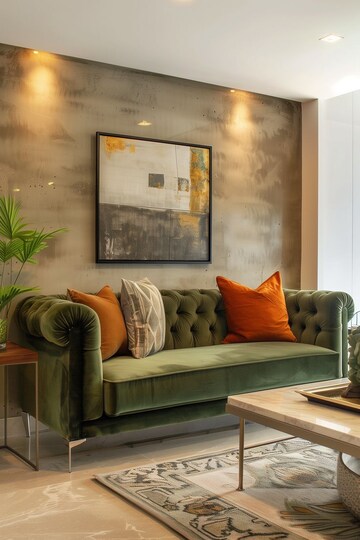 Living Room in 2.5 BHK Apartment at Srijan Eternia, Madhyamgram – for Sale