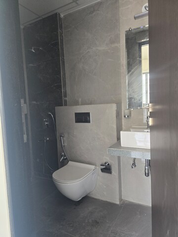 Bathroom in 2 BHK Apartment at Sheth Irene, Malad West – for Rent