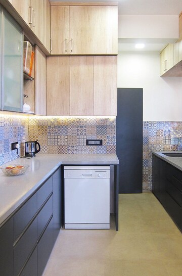 Kitchen in 2 BHK Apartment at Srijan Natura, New Alipore – for Sale