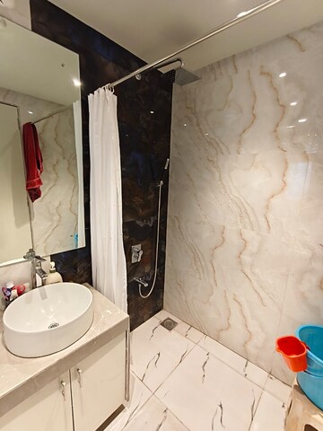 Bathroom in 3 BHK Apartment at Enpar Lotus Residency, Lower Parel – for Sale