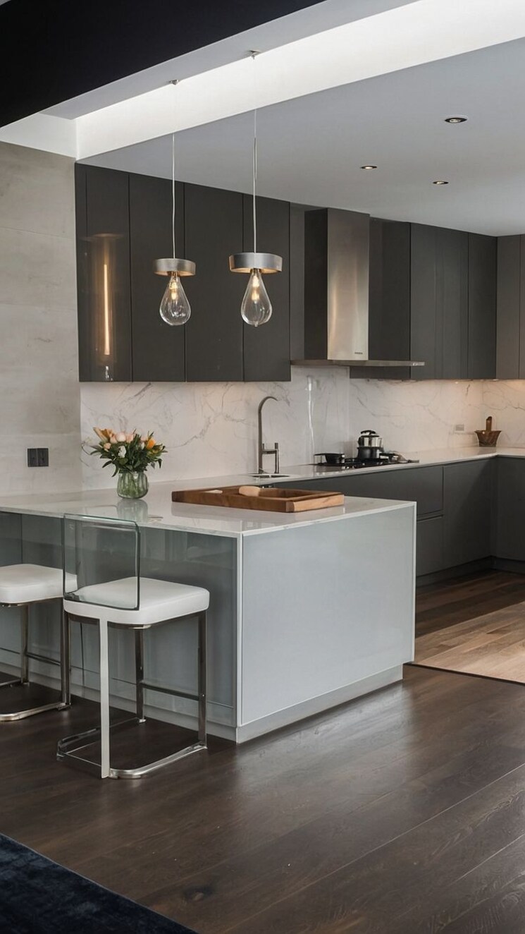 Kitchen, srijan-natura 4 Bedroom 1939 Sq.Ft. Apartment In New Alipore Kolkata 8295967