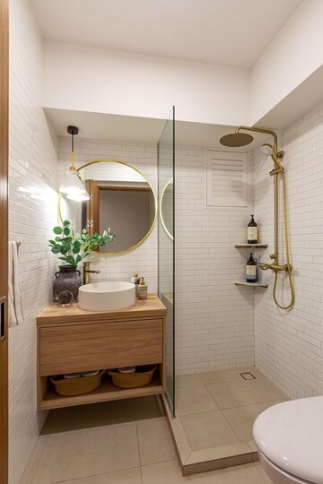 Bathroom in 4 BHK Apartment at New Town Tower, New Town Action Area 1 – for Sale