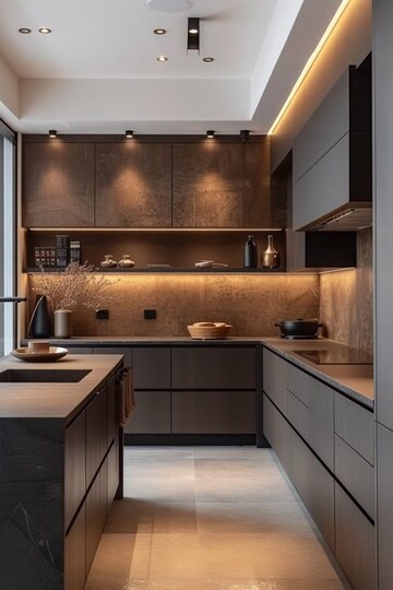 Kitchen in 2 BHK Apartment at Srijan Optima, Rajarhat New Town – for Sale