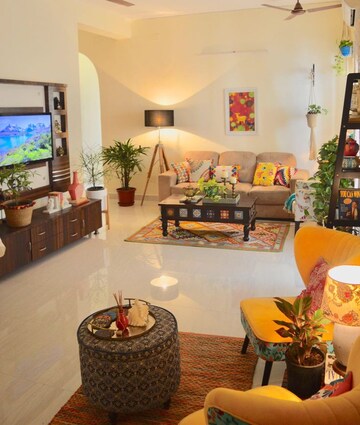 Living Room in 2 BHK Apartment at Srijan Optima, Rajarhat New Town – for Sale