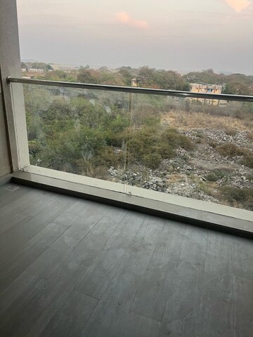 Balcony in 2 BHK Apartment at Oxy Beaumonde, Viman Nagar – for Rent