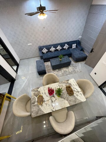 Living Room in 4 BHK Villa at Gandhi Path – for Sale