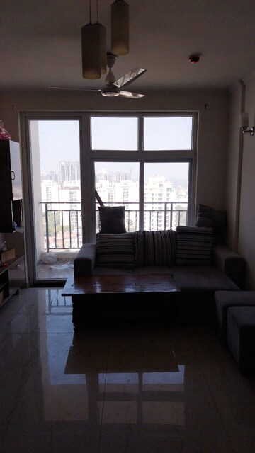 Living Room in 3 BHK Apartment at Omaxe R2, Gomti Nagar – for Rent