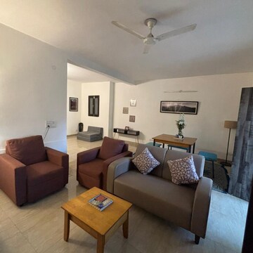 Living Room in 1 BHK Builder Floor at Safdarjang Enclave – for Rent