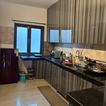 Kitchen in 1 BHK Builder Floor at Safdarjang Enclave – for Rent