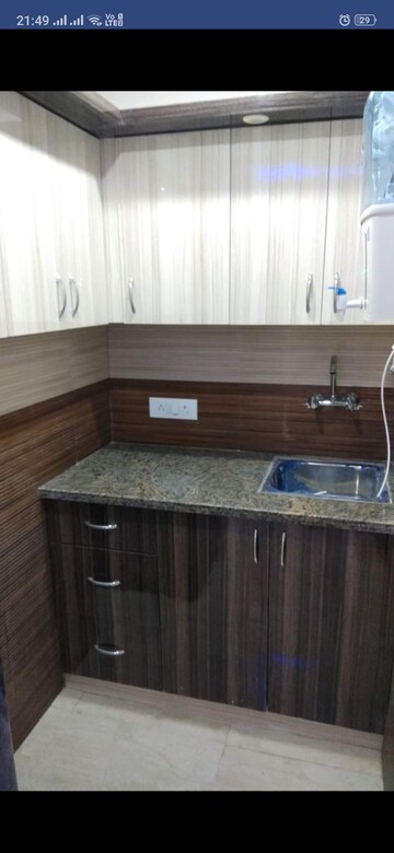 Kitchen in 1 RK Apartment at Dhoot Time Residency, Sector 63 – for Rent