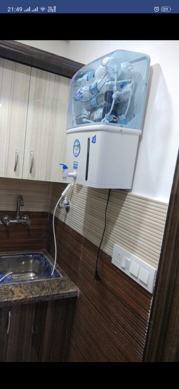 Kitchen in 1 RK Apartment at Dhoot Time Residency, Sector 63 – for Rent