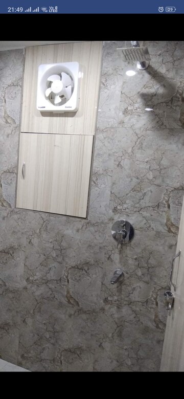 Bathroom in 1 RK Apartment at Dhoot Time Residency, Sector 63 – for Rent