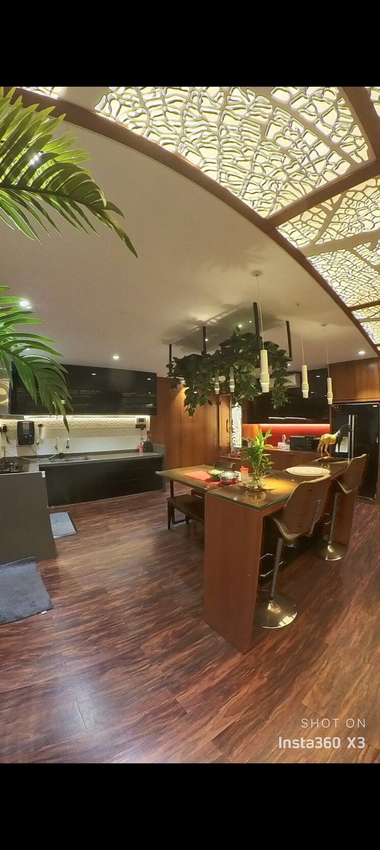 Kitchen, pal 3 Bedroom 3008 Sq.Ft. Apartment In Pal Surat 8296240