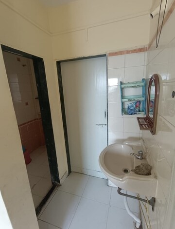 Bathroom in 2 BHK Builder Floor at Ujwal Terraces, Dhayari – for Rent