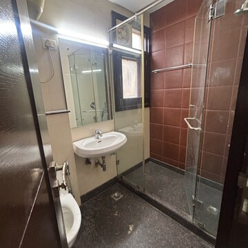 Bathroom in 3 BHK Builder Floor at Greater Kailash I – for Sale