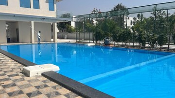 Swimming Pool in 4 BHK Villa at Sri Mytri Aavasa, Mokila – for Rent