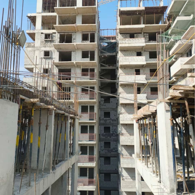 Exterior View, chanda nagar 2 Bedroom 1060 Sq.Ft. Apartment In Chanda Nagar Hyderabad 8296440