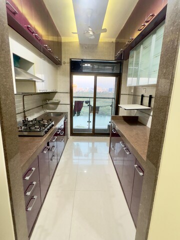 Kitchen in 2 BHK Apartment at Seawoods – for Rent