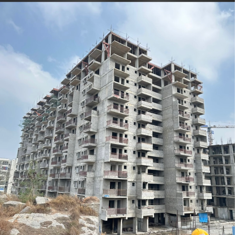 Exterior View, chanda nagar 2 Bedroom 1090 Sq.Ft. Apartment In Chanda Nagar Hyderabad 8296456