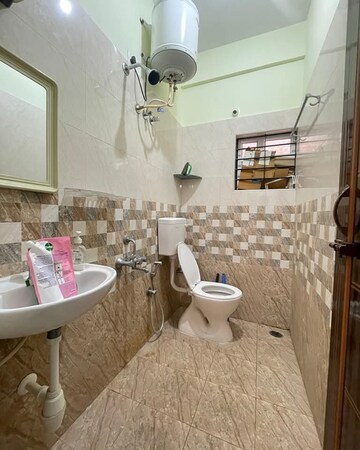 Bathroom in 2 BHK Builder Floor at Iti Layout – for Rent